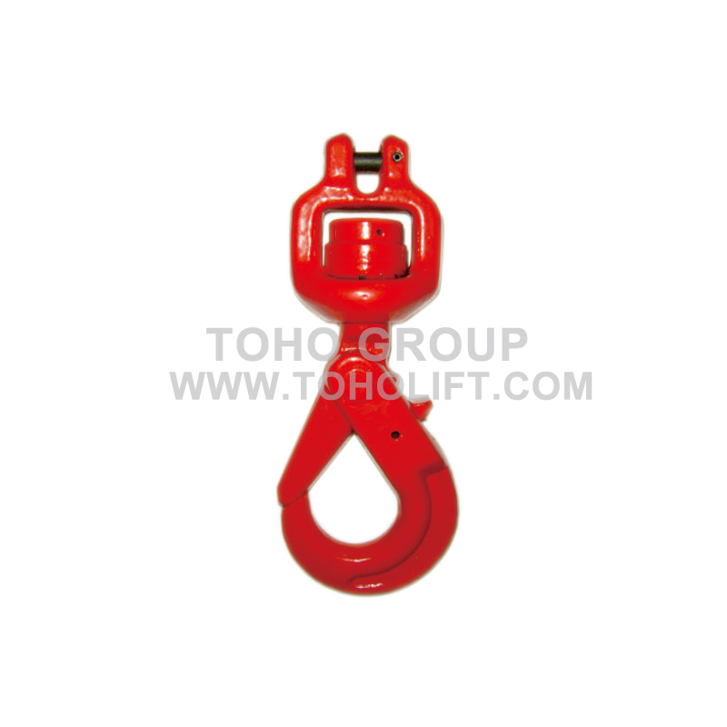 G80 Clevis Swivel SelfLocking Hook (TH7) 重庆大和荣基机电有限公司